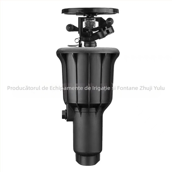 Rain and Dew sprinkler subteran cu duză de pulverizare, rotație de 360°, ridicare automată, mecanism cu 6 brațe