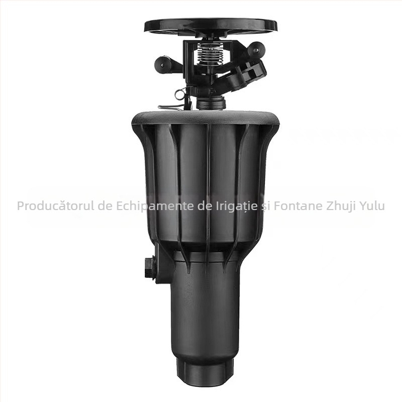 Rain and Dew sprinkler subteran cu duză de pulverizare, rotație de 360°, ridicare automată, mecanism cu 6 brațe