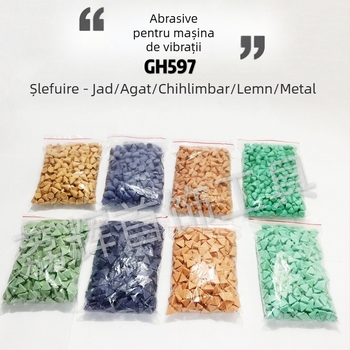 Abrasiv pentru polizare cu tambur vibrațional, GH597-A, rășină, pentru lustruire, Glory