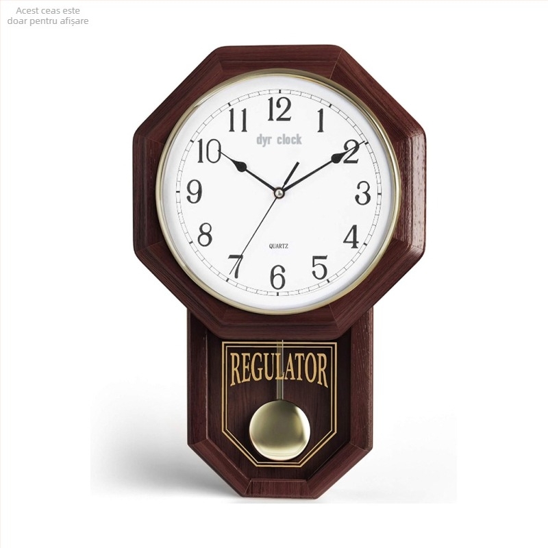 Mecanism de ceas pendulat pentru cutie muzicală Westminster – carcasa din plastic, mișcare cuarț, stil modern minimalist, brand Deyi road, personalizare disponibilă