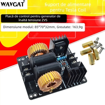 WAVGAT ZVS sursă pentru bobina Tesla – placă driver pentru generator de înaltă tensiune