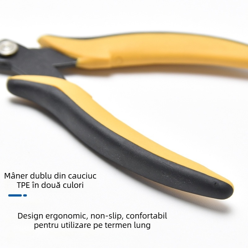 Clește pentru repararea telefoanelor mobile, TR-25, oțel 65Mn, fălci cu grosimea 2,5 mm