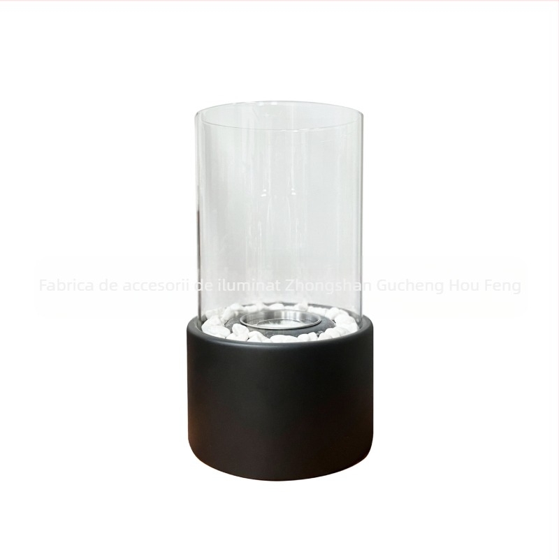 Șemineu de masă din metal cu etichetă cu logo – Hou Feng HF-B008/HF-B009/HF-B010