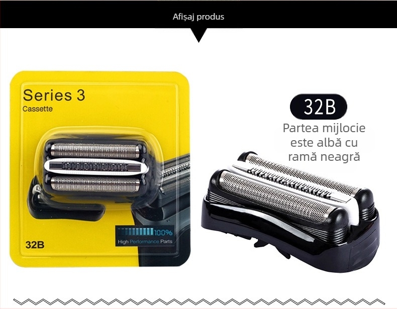 Capete de ras Braun – Compatibile cu seriile 21B32/52/70/92/3579, ABS+metal, 25 g