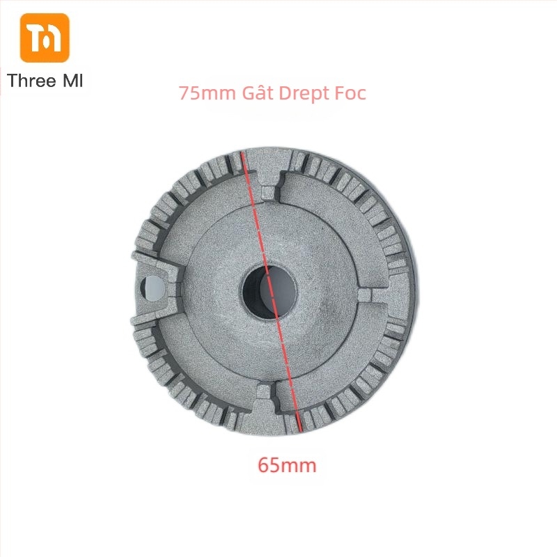 threemi arzător SABAF pentru plită cu gaz, model SABAF 130#100#75#55#, aluminiu rezistent la temperaturi înalte, admisie aer de sus, gaz natural/gaz petrolier lichefiat, montaj: asamblare