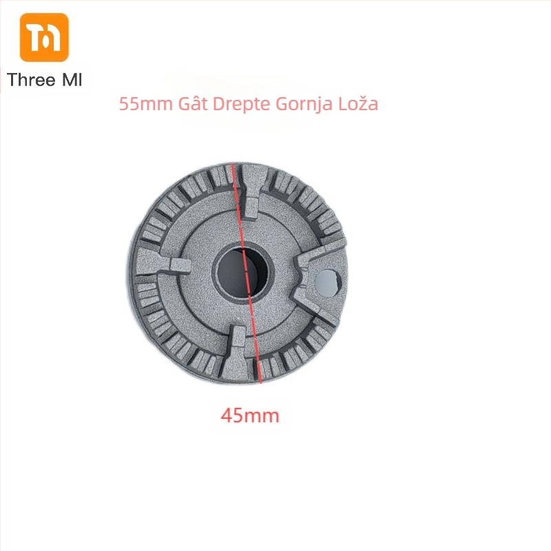 threemi arzător SABAF pentru plită cu gaz, model SABAF 130#100#75#55#, aluminiu rezistent la temperaturi înalte, admisie aer de sus, gaz natural/gaz petrolier lichefiat, montaj: asamblare