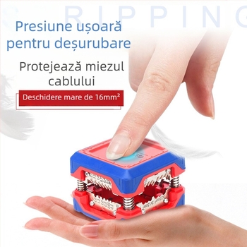 WORKPRO Clește multifuncțional pentru dezizolarea cablurilor – Automat, Profesional, Greutate 0.12 kg
