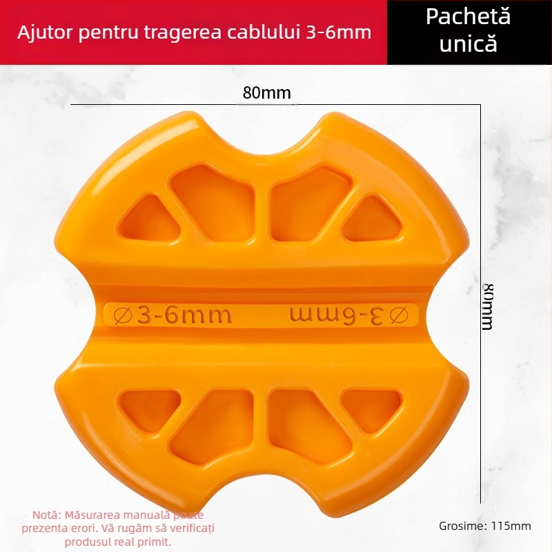 Instrument pentru ghidarea cablurilor pentru electricieni — anti-alunecare, Saint Platinum Lion, pentru țevi drepte, utilizare generală