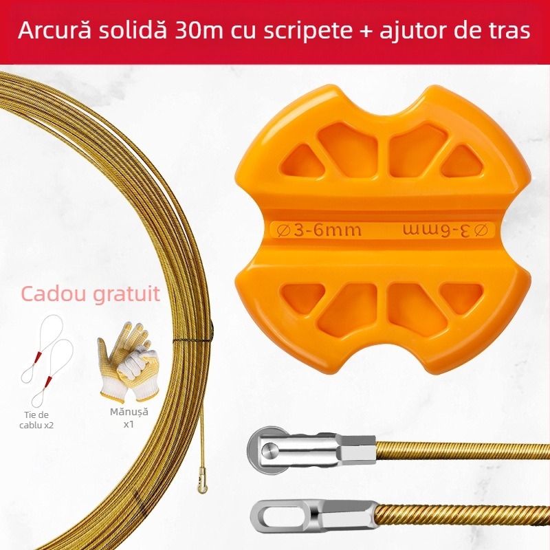 Instrument pentru ghidarea cablurilor pentru electricieni — anti-alunecare, Saint Platinum Lion, pentru țevi drepte, utilizare generală