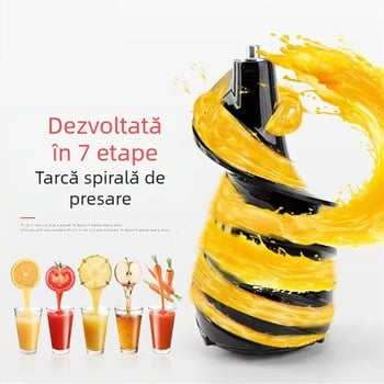 Storcător de suc pentru uz casnic – 200W sau mai puțin, capacitate 300 ml, recipient pentru pulpă 0,5–1 L, randament maxim 400 ml, funcții: lapte de soia, carne tocată, înghețată, milkshake
