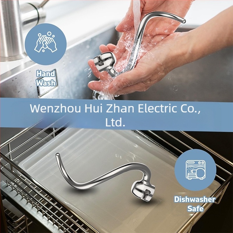 Cârlig de aluat din oțel inoxidabil pentru mixer KitchenAid – compatibil cu seria Professional 5 Plus și 600