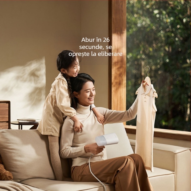 Mijia fier de aburi portabil pentru haine 2 (111-240V)