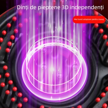 Masaj pentru cap Yun hesheng S18 – alimentat pe baterie, control prin buton, masaj de frământare