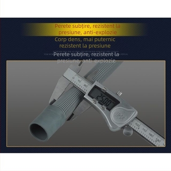 Huxin LMJD conductă de drenaj pentru mașina de spălat cu tambur, dublu drept – PVC, presiune nominală 2, interval de temperatură 20–40°C, montaj încorporat