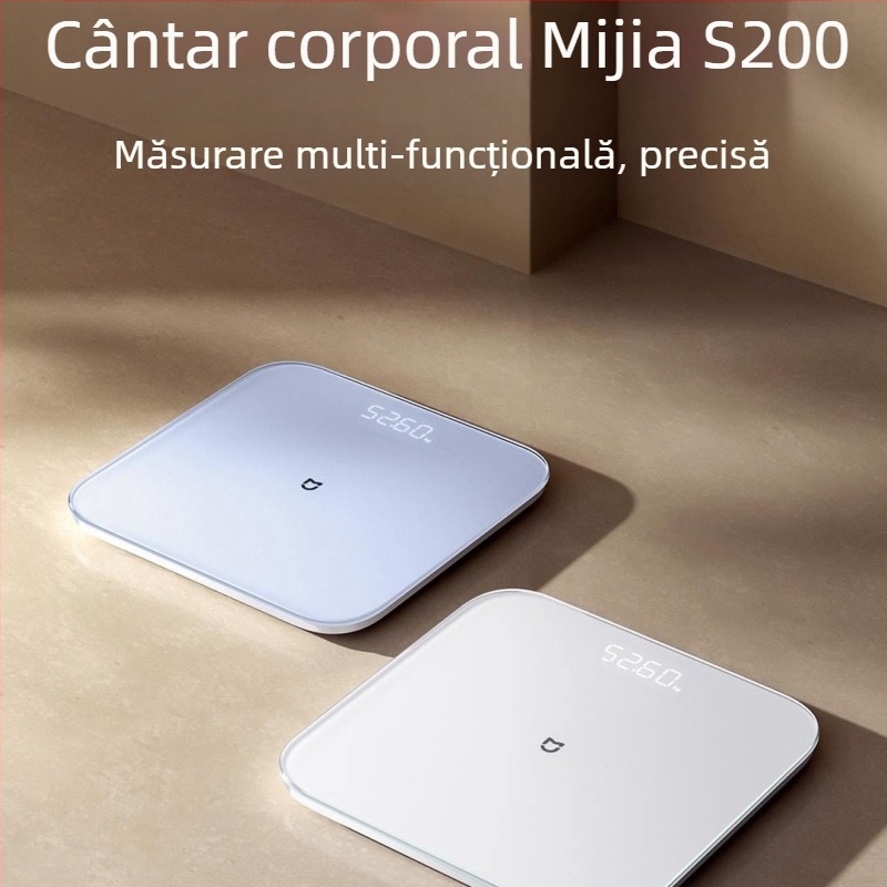 Cântar de greutate S200 – cântar digital pentru uz casnic, pentru adulți, alimentat cu baterii, capacitate 150 kg