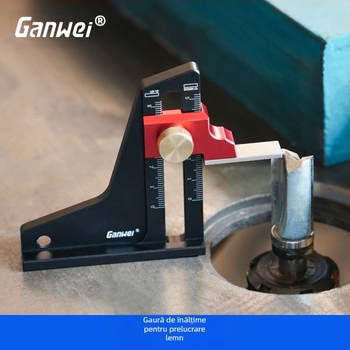 Ganwei indicator de înălțime cu măsurare a adâncimii pentru tâmplărie — Model MG0-000-0089, reglare masă fierastrau, reglare mașină de tăiere