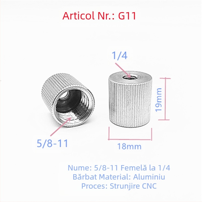 Nivel laser cu adaptor pentru trepied, rotire 1/4, șurub 5/8, montaj 3/8, laser infraroșu