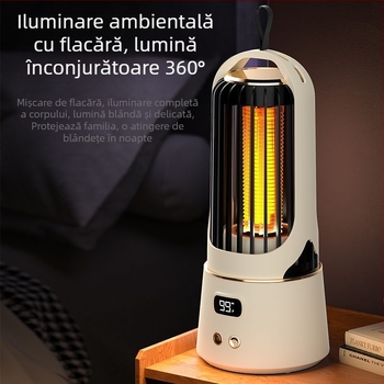 Ucigaș electric de țânțari pentru uz casnic, funcționare silențioasă, acoperire până la 10 m², șoc electric manual pentru omorârea țânțarilor, fără baterie încorporată