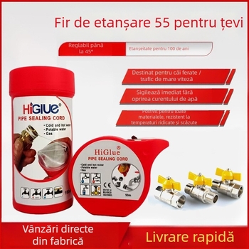 Bandă etanșare țevi – Hegenu, etanșare conducte cu presiune înaltă, -50°C la 149°C, presiune de lucru ≥20 MPa, piese standard