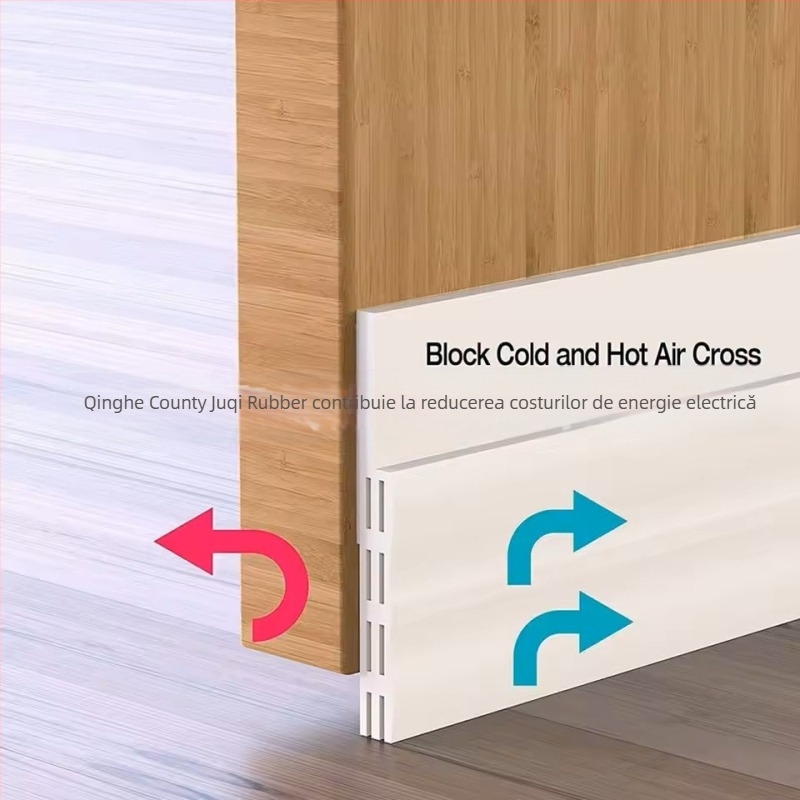 Bandă etanșare pentru partea de jos a ușii, Gather Energy — rezistentă la uzură, la îmbătrânire și la coroziune, protecție împotriva vântului și prafului, compatibilă cu logo OEM