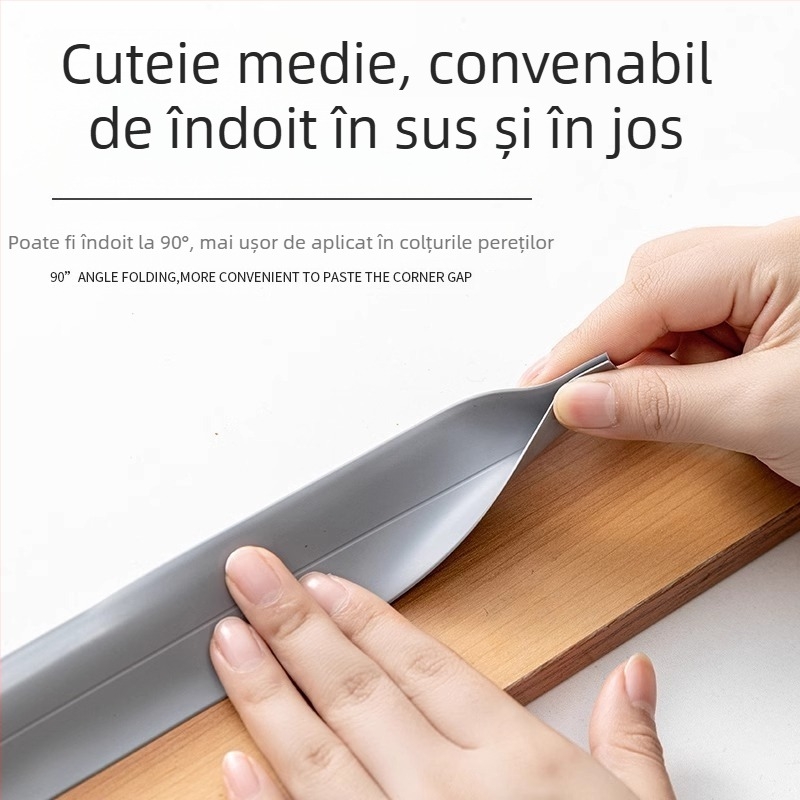 Bandă de bordare autoadezivă pentru podele din lemn și plăci ceramice | Brand Shouli | Origine: Zhejiang | Fără import | Ambalaj: vezi specificații