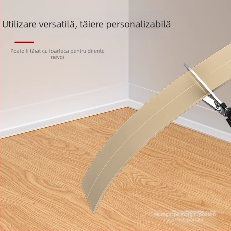 Bandă de bordare autoadezivă pentru podele din lemn și plăci ceramice | Brand Shouli | Origine: Zhejiang | Fără import | Ambalaj: vezi specificații