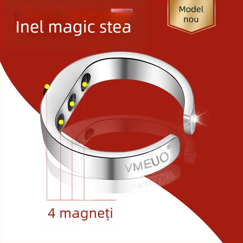 Brățară metalică VMEUO, cu text, design simplu, unisex