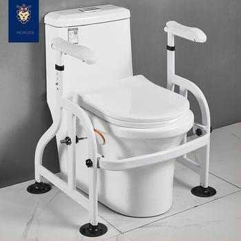 Suport de toaletă pentru oameni în vârstă Jiafen TY-MF-4325, mâner de siguranță — Model: TY-MF-4325; Material: Alt; Finisaj: Vopsire; Compatibil cu: 1 model; Brand: Jiafen