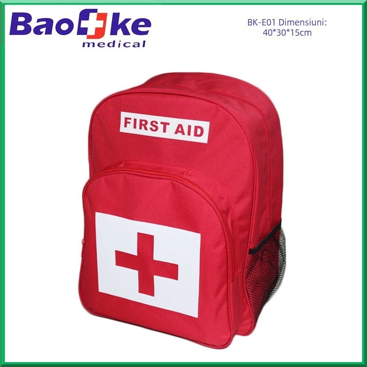 Baoke rucsac din nailon pentru prim ajutor – kit medical de urgență pentru salvare, rucsac cu capacitate mare pentru activități în aer liber, fabricat în Shenzhen