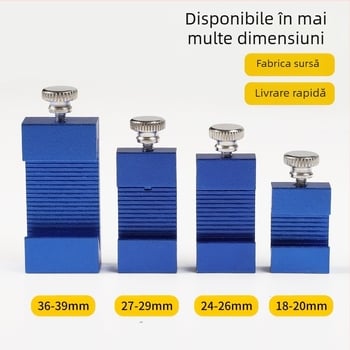 Bloc de poziționare din oțel inoxidabil pentru tâmplărie – instrument de aliniere a liniei, bloc limitator, glisor de susținere