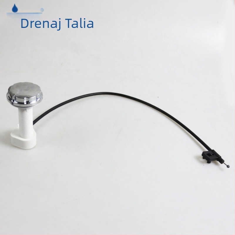 Controler pentru chiuvetă de pe blat - Talea QK007, oțel inoxidabil, control automat, stil modern minimalist