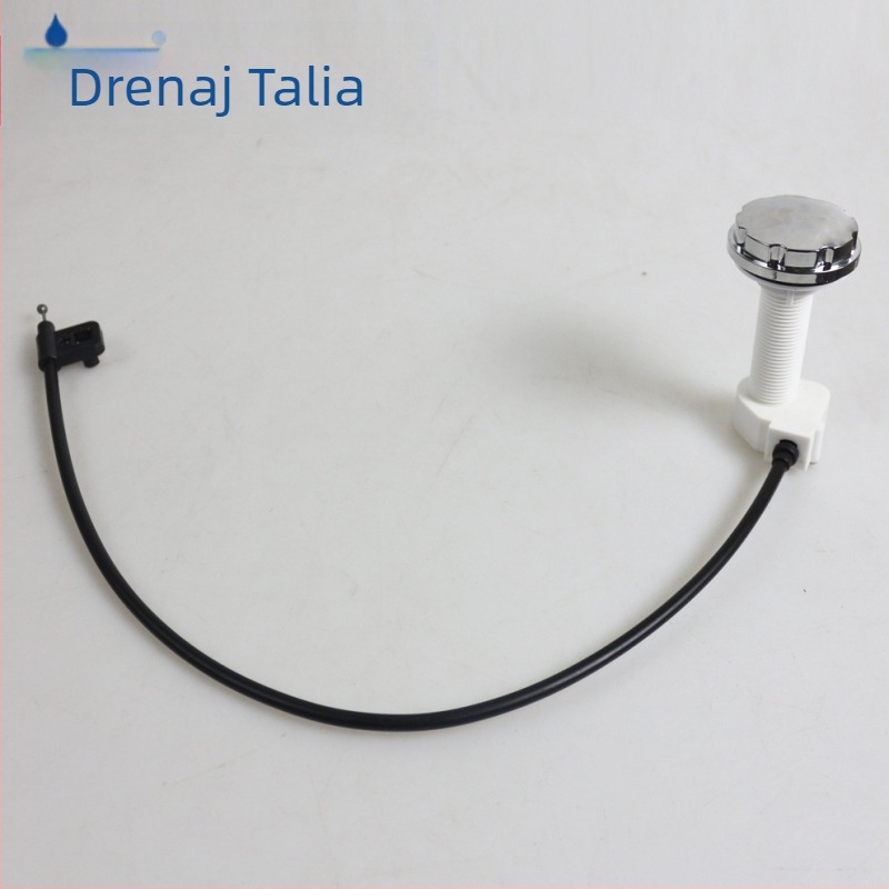 Controler pentru chiuvetă de pe blat - Talea QK007, oțel inoxidabil, control automat, stil modern minimalist