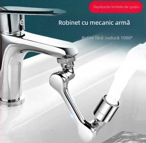 Robinet cu braț mecanic: cupru, montaj filet, model HY03081, presiune nominală 10, temperatură de funcționare 0-99°C