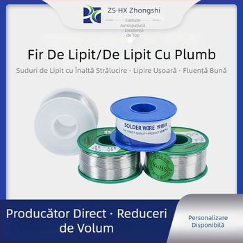 Sârmă de lipit, rulată, flux rosin, fără necesitate de spălare — Zhongshi, serie fără plumb/cu plumb