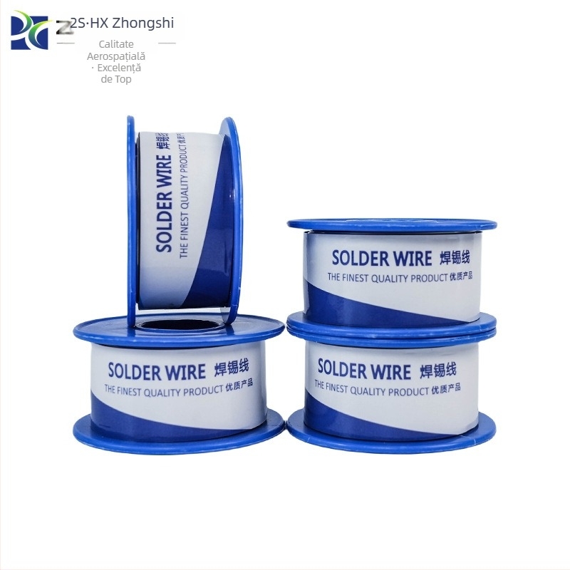 Sârmă de lipit, rulată, flux rosin, fără necesitate de spălare — Zhongshi, serie fără plumb/cu plumb