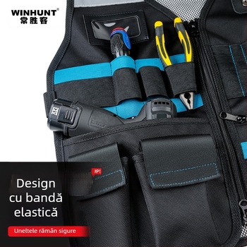 Vesta de lucru WH149 de la WINHUNT / Frequent Visitors pentru operațiuni la înălțime, depozitare și unelte multiple