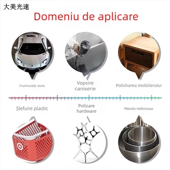 Notton rolă de șmirghel din burete pentru șlefuire și lustruire, cu bază din burete, destinat fabricilor auto