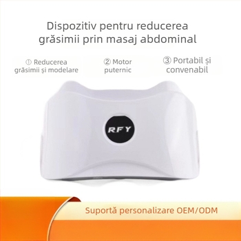 Masaj pentru abdomen cu tehnică de lovire și frământare, alimentat cu baterie, control prin buton, masaj cu compresie caldă