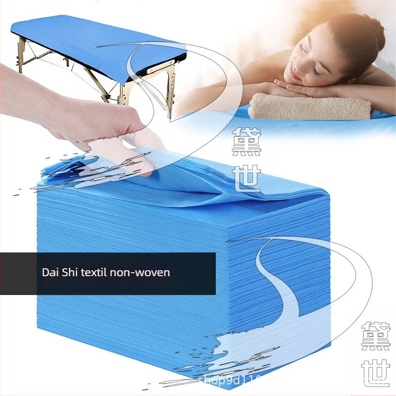 Cearșaf hotelier din material nețesut, de unică folosință, respirabil, impermeabil, brand Daishi