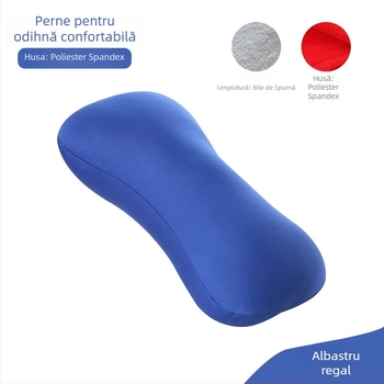 Perne cu formă de os, umplutură din particule de spumă, 120 g, țesătură poliester elastan, stil simplu, pentru birou