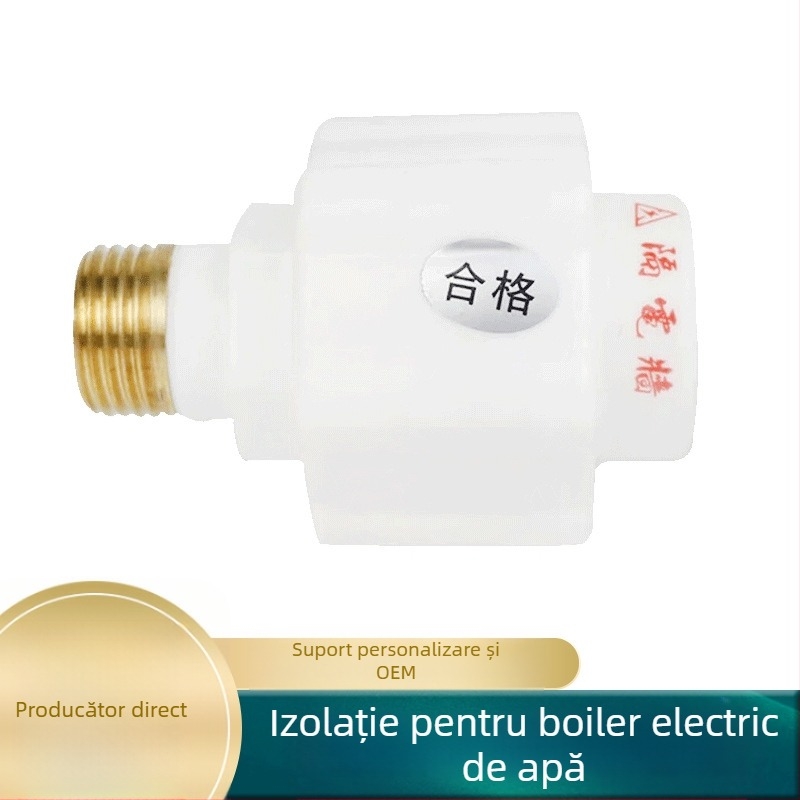 Perete anti-electric pentru boilere de apă - Material ABS, conector de siguranță cu debit mare, protecție împotriva scurgerilor, perete izolant, personalizare disponibilă