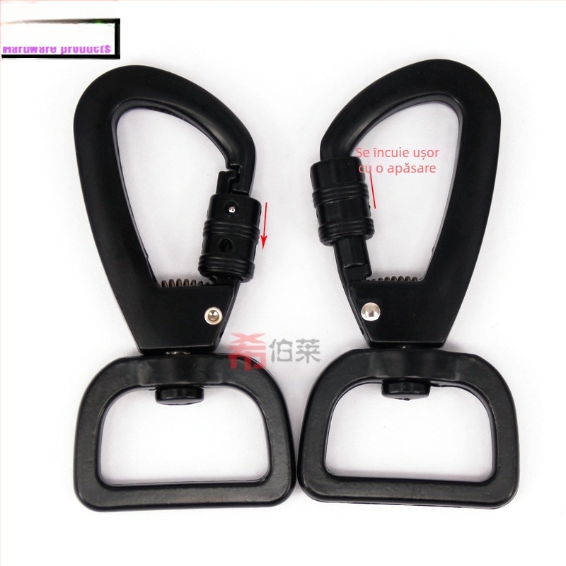 Hebrew Tip D, capăt pătrat din aliaj de zinc, cataramă cu eliberare rapidă, accesorii pentru îmbrăcăminte