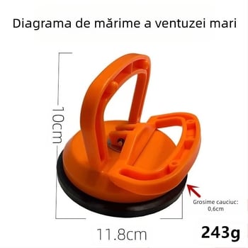 Ventuză auto pentru reparația denivelărilor, pentru plăci de sticlă și panouri de tavan