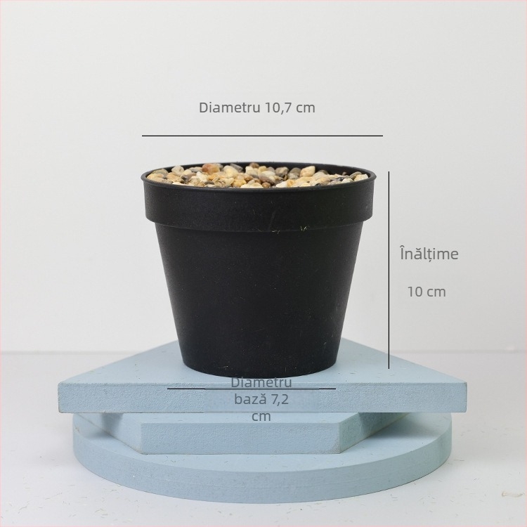 Ghiveci de plastic cu detaliu croșetat din lână, pentru aromaterapie la birou și în mașină (Brand: Altul; Material: Materii plastice; Meșteșug: Produse din plastic; Tip: Standard național mare)