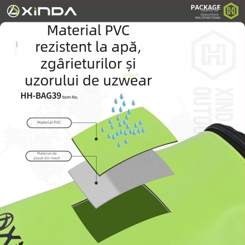 Geantă de unelte Xinda H Series pentru activități în aer liber la înălțime, cățărare pe copaci, speologie și alpinism, cu husă de talie