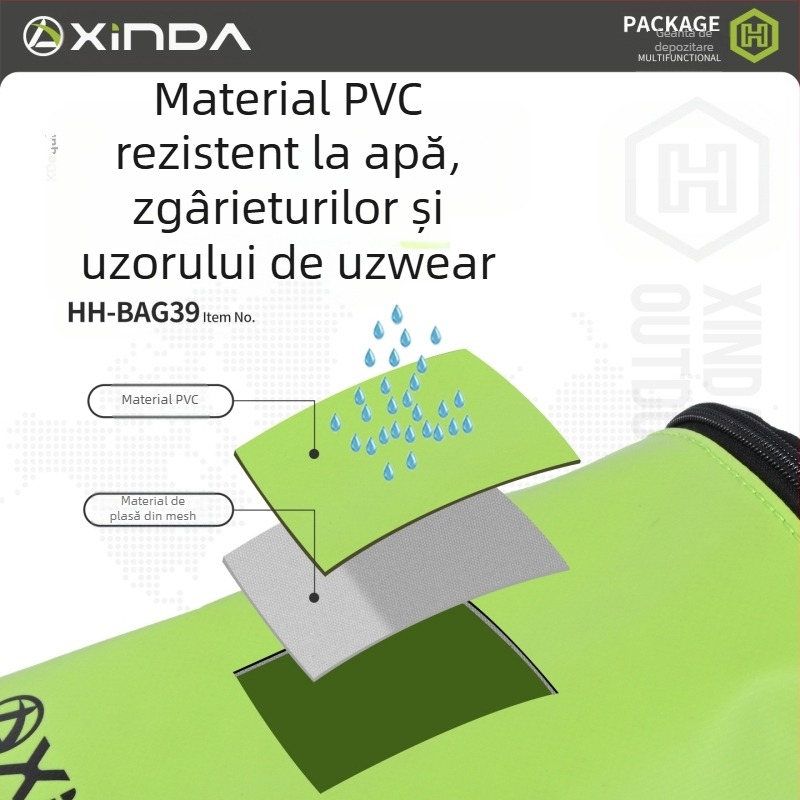 Geantă de unelte Xinda H Series pentru activități în aer liber la înălțime, cățărare pe copaci, speologie și alpinism, cu husă de talie