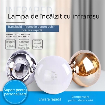 Lampa de încălzire pentru baie, E27, 275W, 220V, aliaj de aluminiu, 5000 h
