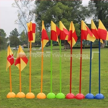 Pole de antrenament pentru fotbal cu bază de umplere cu apă (Material: ABS; Personalizare: Da; Brand: saiaoty; Sport: Fotbal)