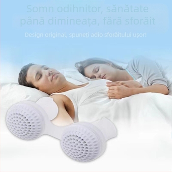 Clip nazal din silicon anti-sforăit, design minimalist, origine: China