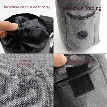 Geantă pentru pudră de magneziu – borseta talie pentru cățărare și Boulder, din poliester